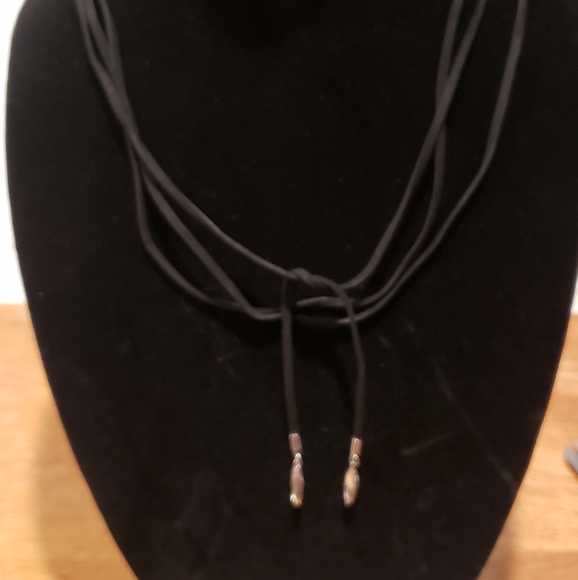 Black Statement Necklace - Picture 3 of 3